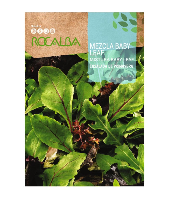 MEZCLA BABY LEAF ENS  PRIMAV  8G ROCALBA 