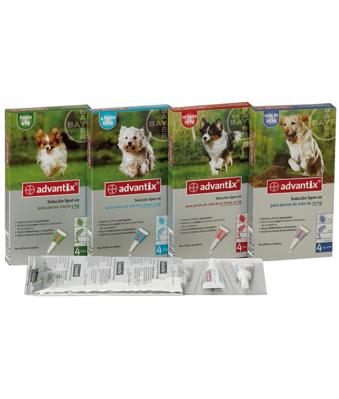 ADVANTIX BAYER PERROS 4-10KG  1PIPETA 