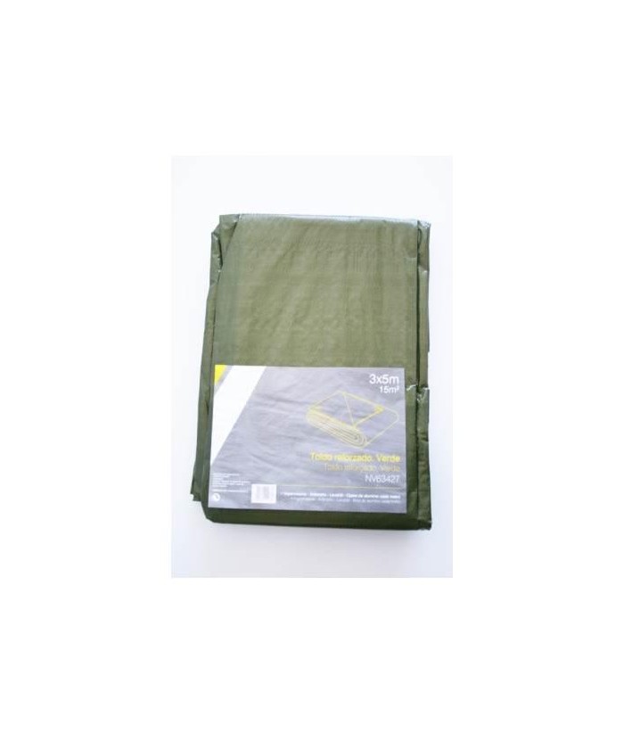 TOLDO PROTECCION VERDE 3x4M 115gr/M2