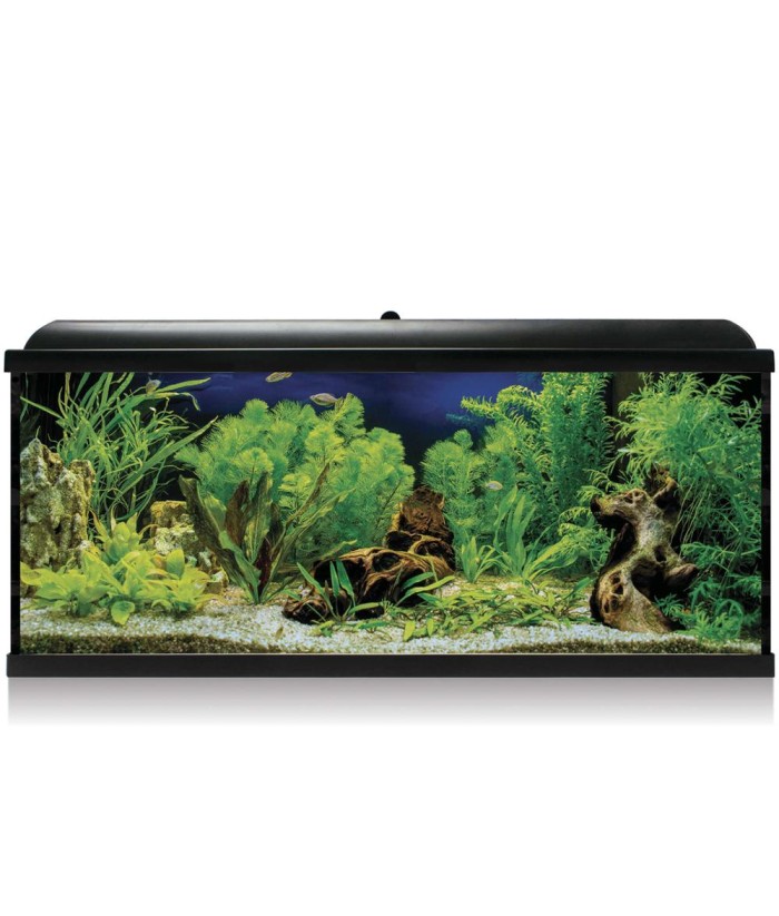 ACUARIO KIT AQUALED PRO 130L NEGRO 