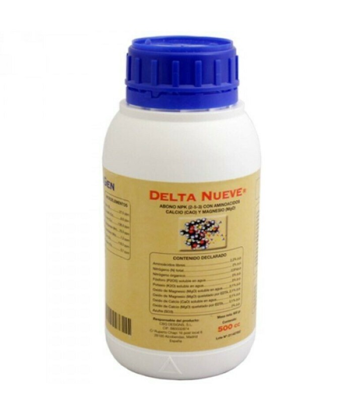 DELTA NUEVE 500ML ABONO CANNABIOGEN