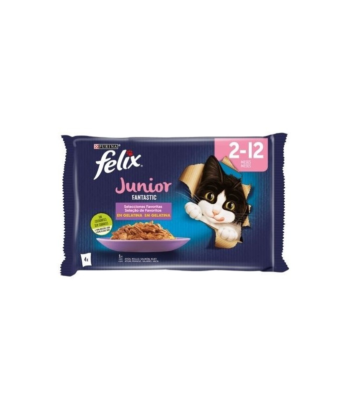 FELIX FANTASTIC JUNIOR SOBRES 4x85GR