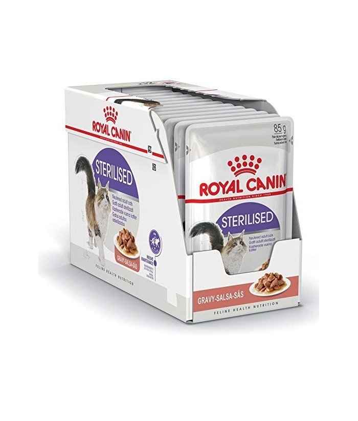 ROYAL CANIN STERILISED 12x85GR GATOS