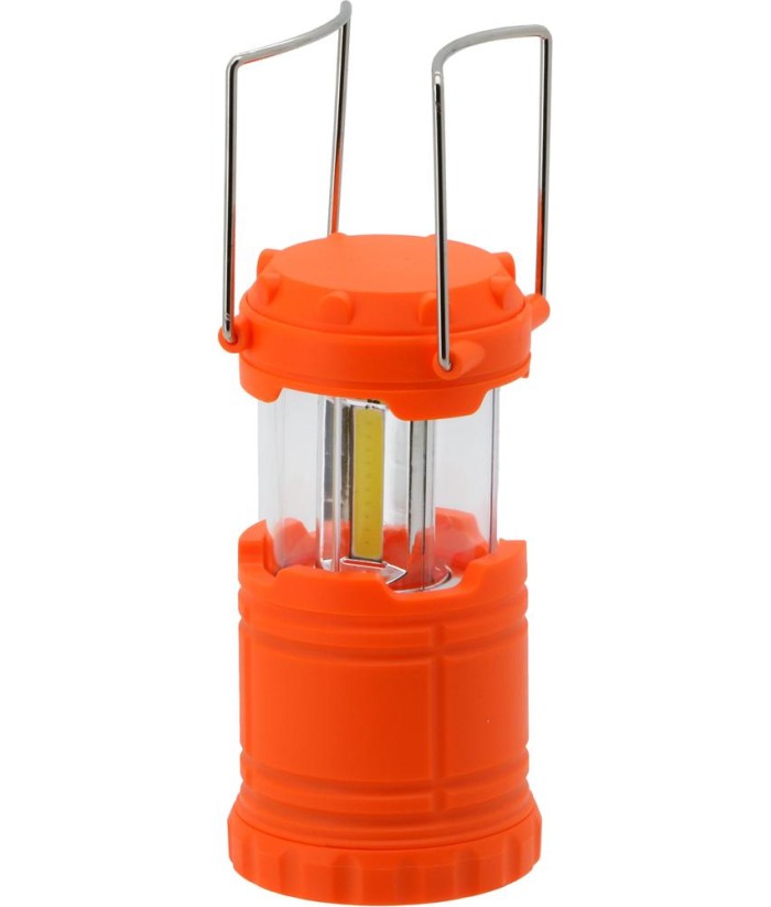 FAROL LINTERNA LED 3W NARANJA C/PILAS