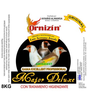 MIXTURA MAJOR DELUXE 3 8KG ORNIZIN