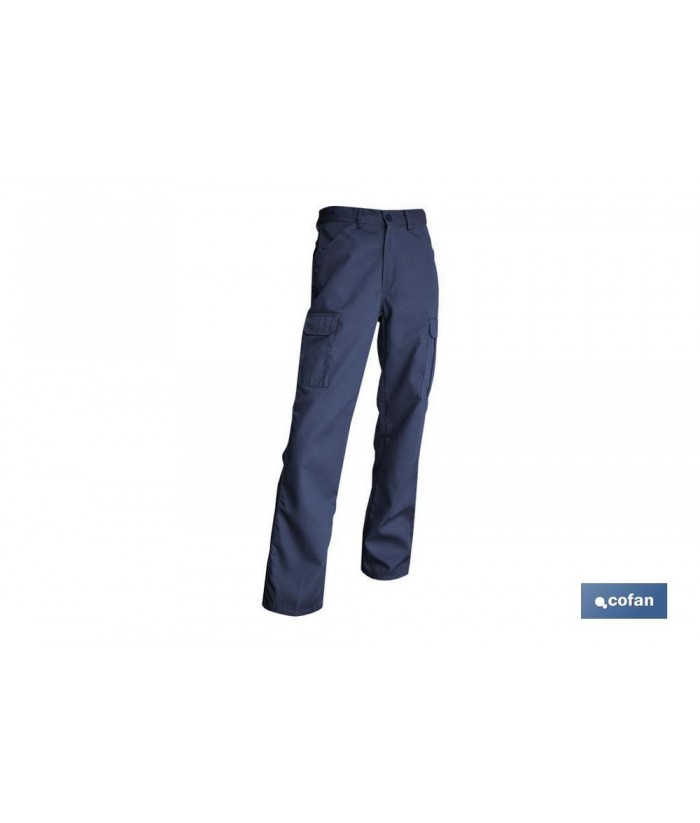 PANTALON TRABAJO COFAN SERVET T-40 AZUL MARINO