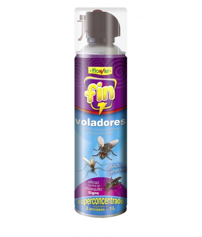 FIN MOSQUITOS 650ML SPRAY FLOWER 