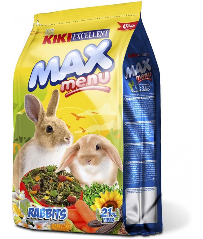 KIKI MAX MENU CONEJOS ENANOS 1KG