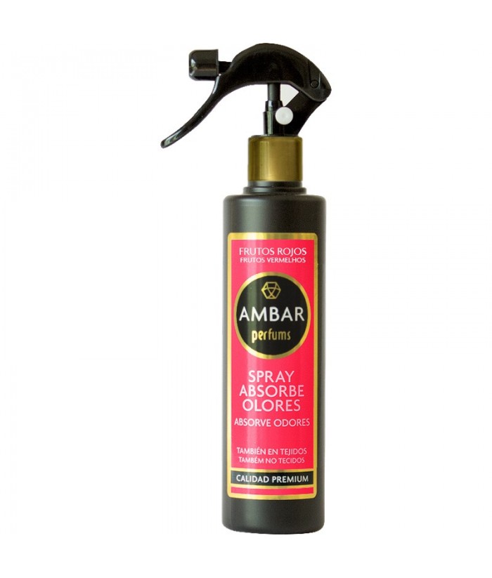 AMBAR AMBIENTADOR SPRAY 280ML FRUTOS ROJOS