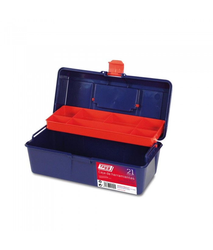 CAJA HERRAMIENTAS TAYG Nº21 PLASTICO