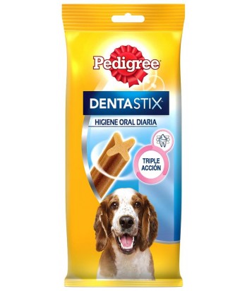 PEDIGREE DENTASTIX 180GR MEDIANO 7 BARRITAS