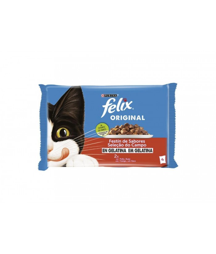 FELIX FANTASTIC CARNES SOBRES 12x85GR FELIX FANTASTIC CARNES SOBRES 12x85GR