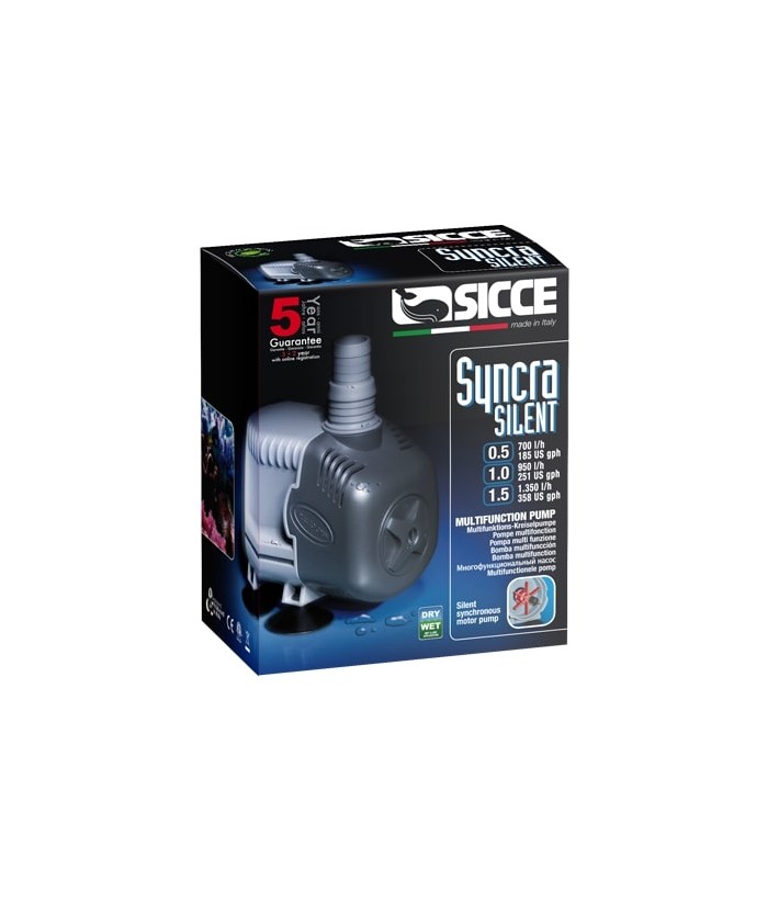 BOMBA ACUARIO SICCE SYNCRA SILENT 1 5 1350l/h