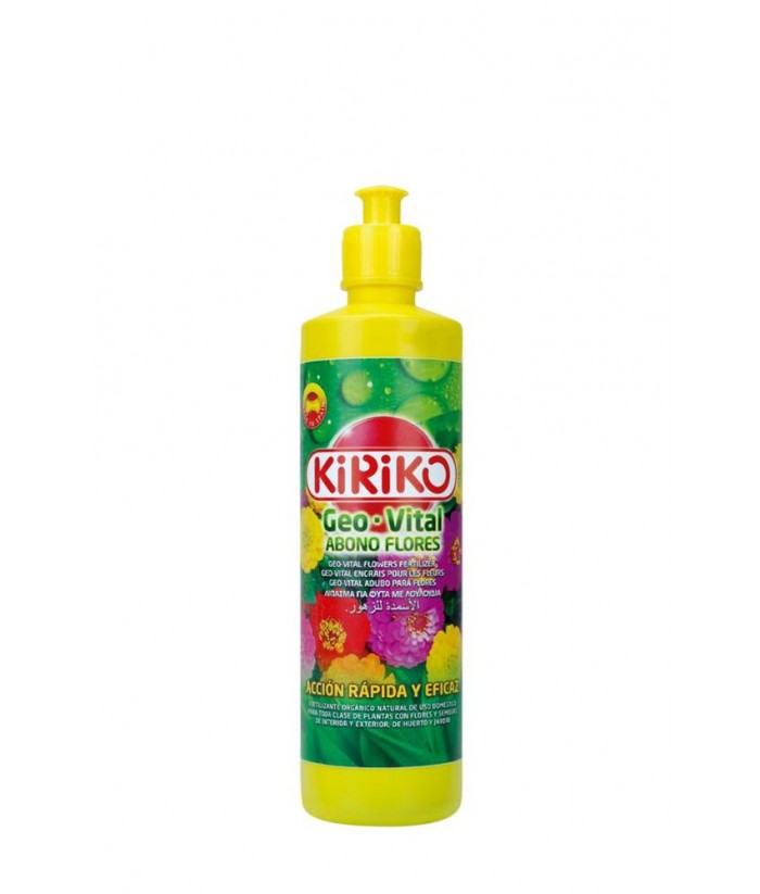 GEO-VITAL ABONO FLORES KIRIKO 500ML