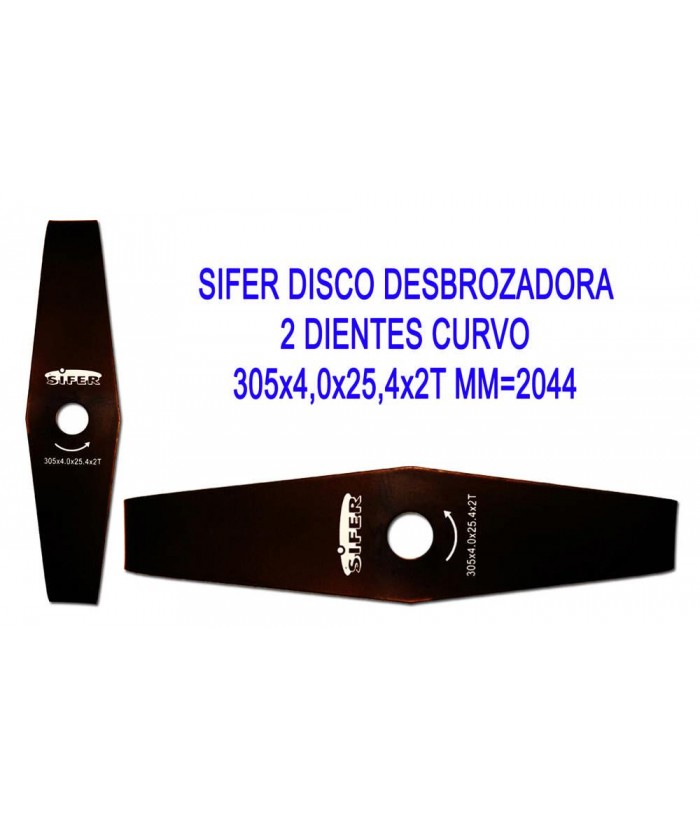 DISCO DESBROZADORA TRITURADO 300x25x4 SIFER