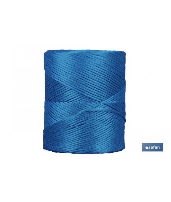 BOBINA HILO RAFIA/600 750GR AZUL COFAN