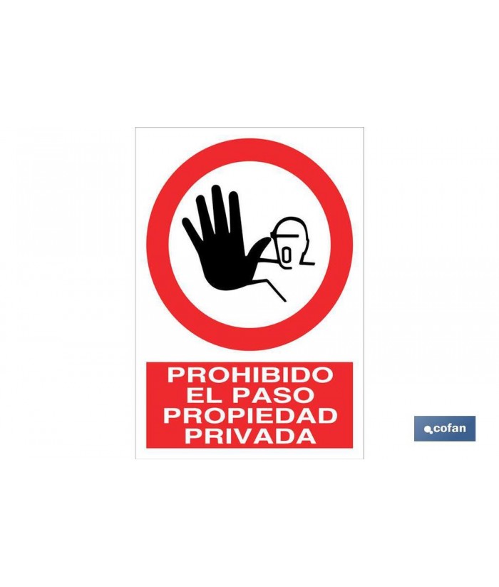 SEÑAL PROPIEDAD PRIVADA 297x210 COFAN