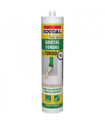 MASILLA ACRILICA BLANCA 290ML SOUDAL