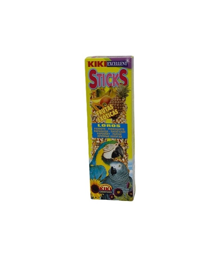 KIKI STICKS LORO 2UDS 150GR FRUTAS