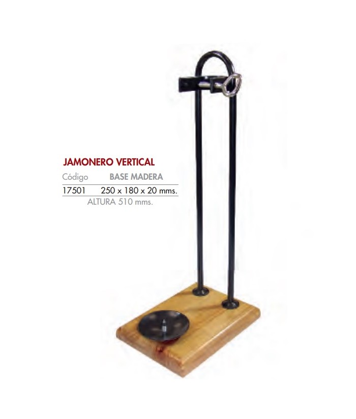 JAMONERO VERTICAL NEGRO FC REF 17501