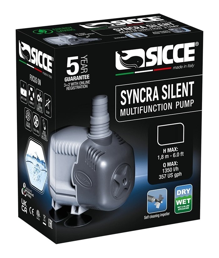 BOMBA ACUARIO SICCE SYNCRA SILENT 0 5 700L/H