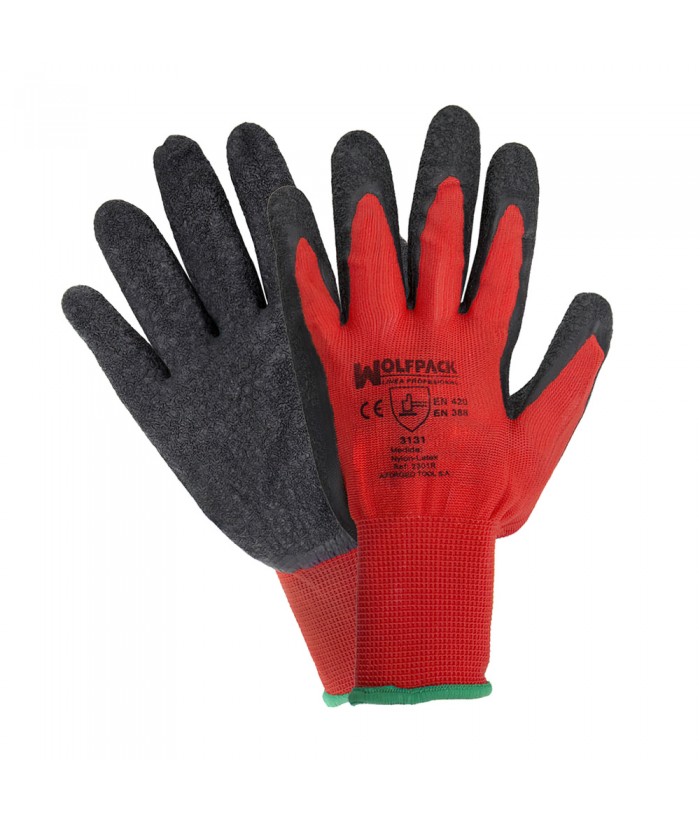 GUANTE LATEX/NYLON GRIPFLEX T-9 MAURER