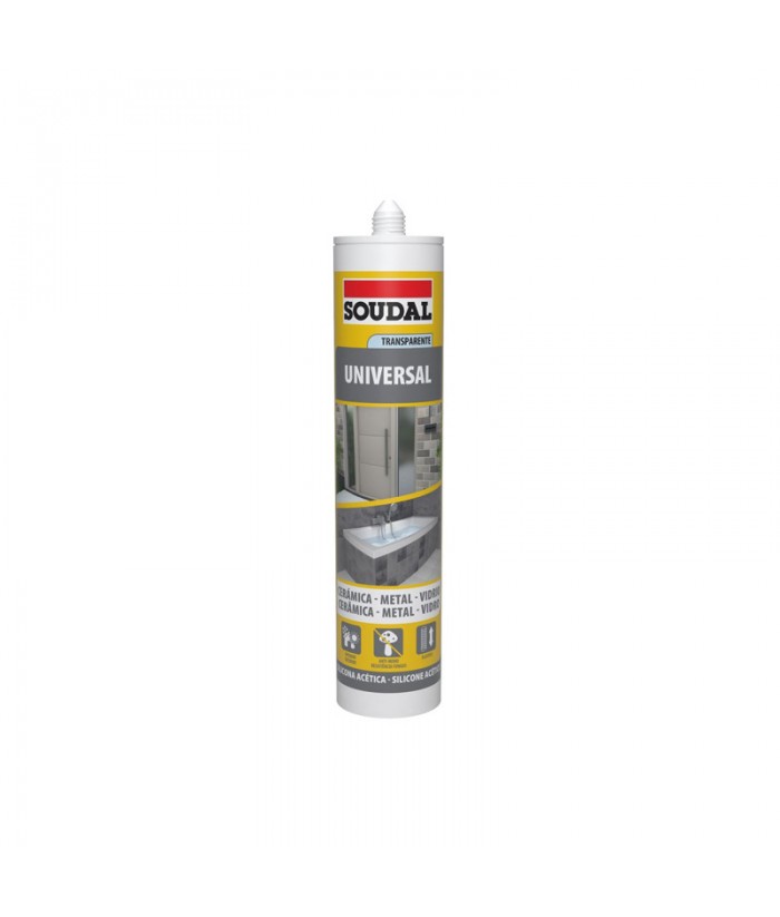 SILICONA SOUDAL TRANPARENTE 300GR