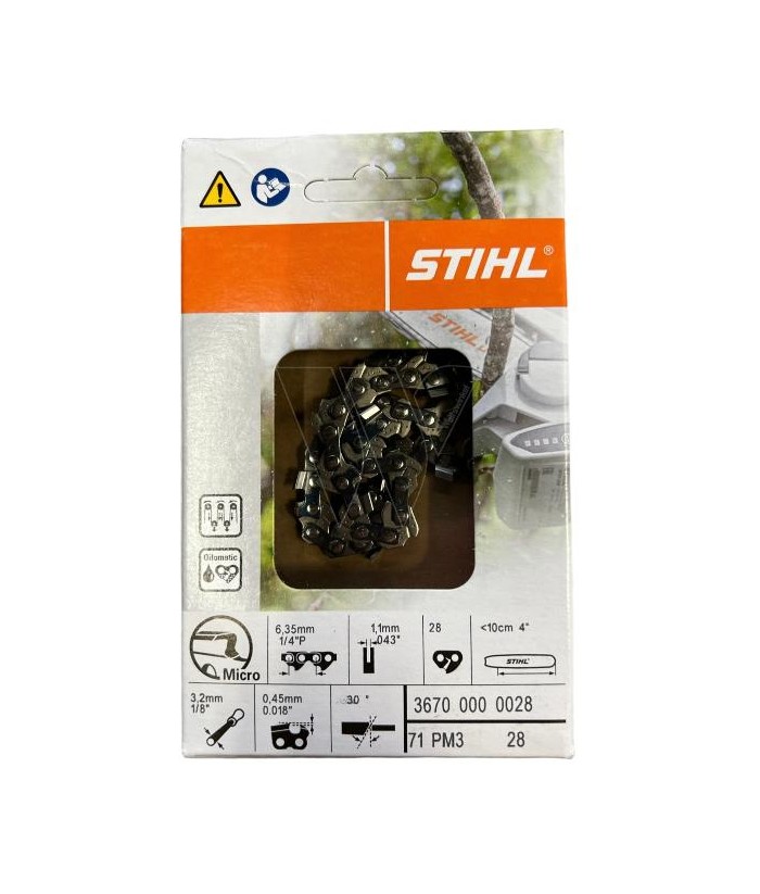 CADENA MOTOSIERRA 1/4  1 1MM 28E STIHL