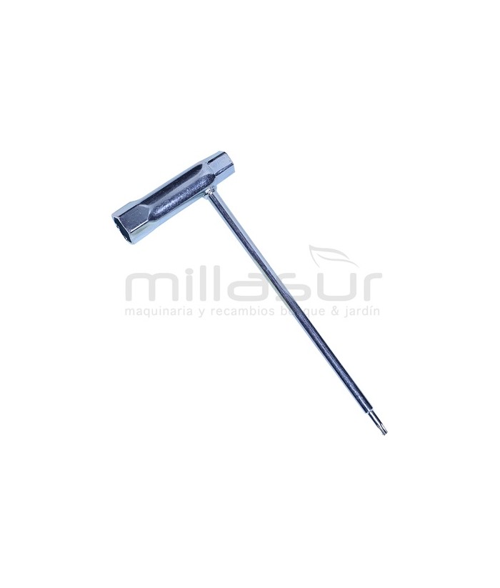 LLAVE BUJÍA 16-19MM-TORX  225x100MM STIHL