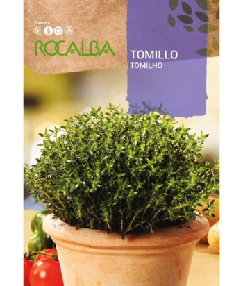 TOMILLO THYMUS VULGARIS 1GR ROCALBA