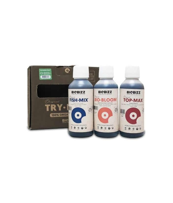 TRY-PACK OUTDOOR BIOBIZZ 3x250ML 