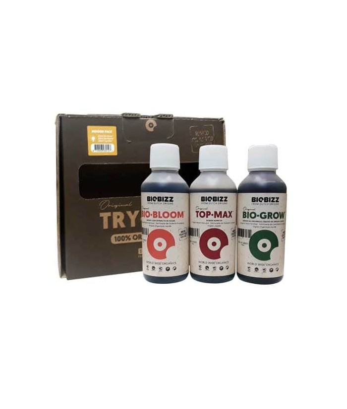 TRY-PACK INDOOR BIOBIZZ 3x250ML