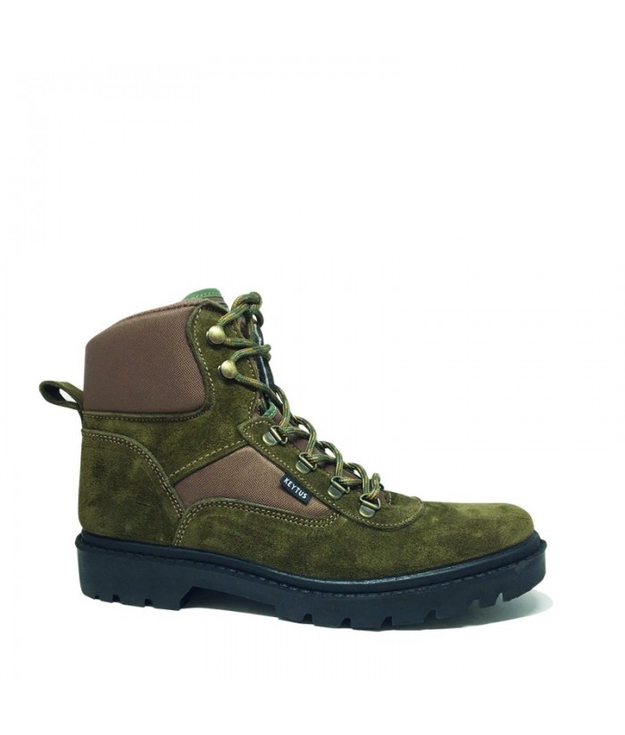 BOTA PROFESIONAL KEYTUS 8000 VERDE/MARRON Nº40