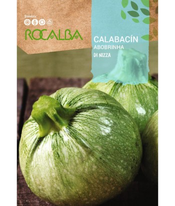 CALABACIN REDONDO DE NIZA 10GR ROCALBA