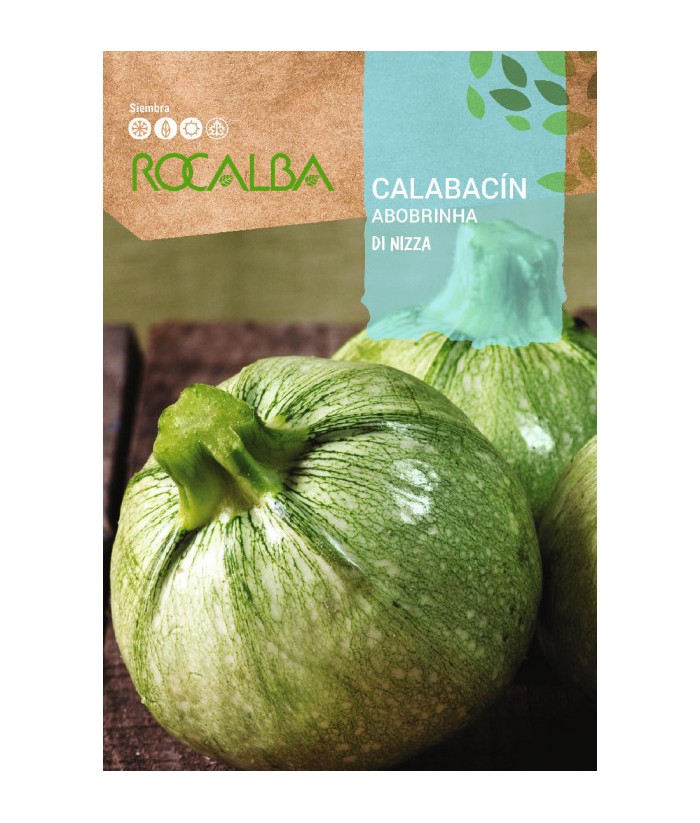 CALABACIN REDONDO DE NIZA 10GR ROCALBA