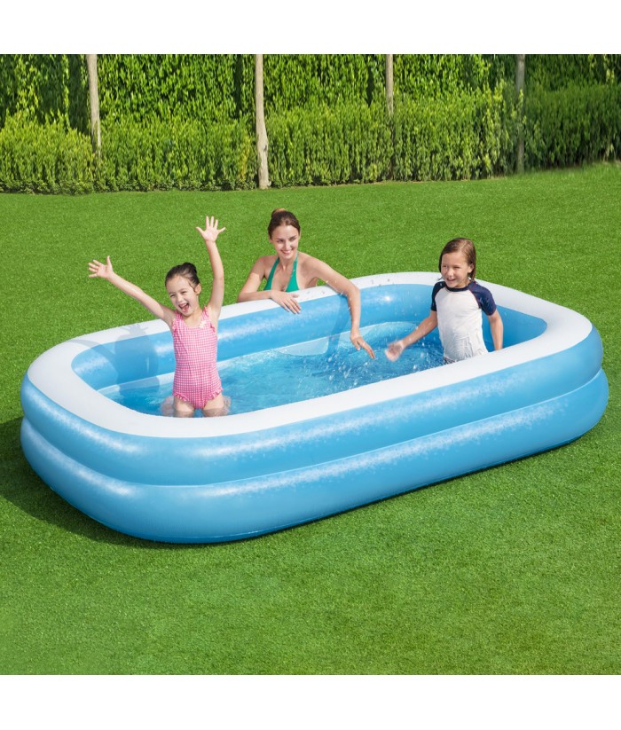 PISCINA INFLABLE RECTANGULAR 262x175x51CM BESTWAY