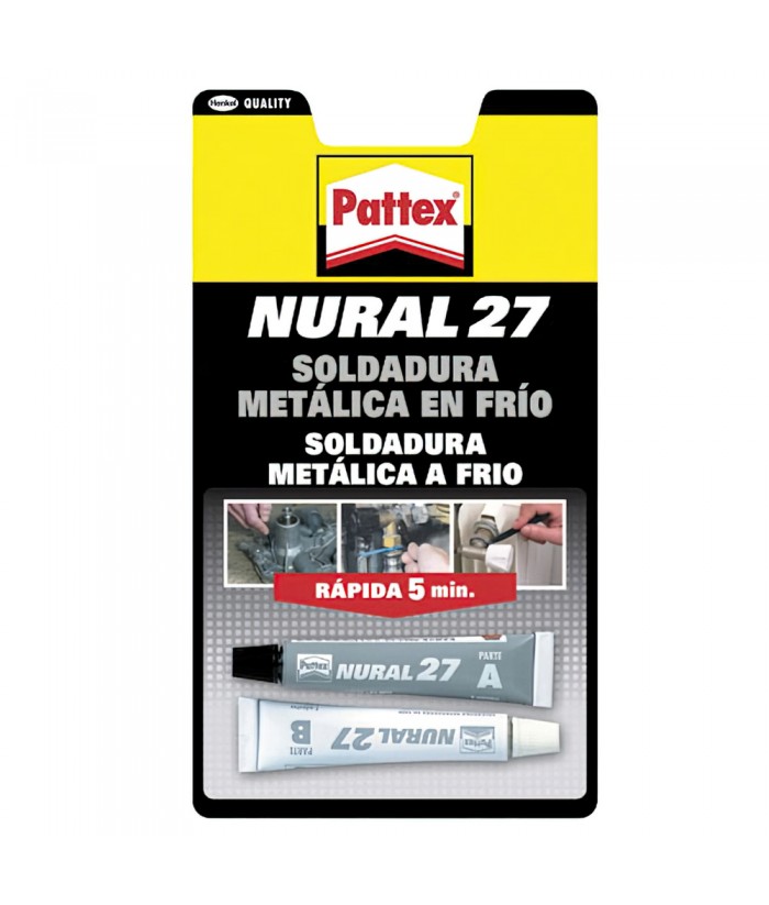 PATTEX NURAL 27 22ML SOLDADURA FRIO 5MIN