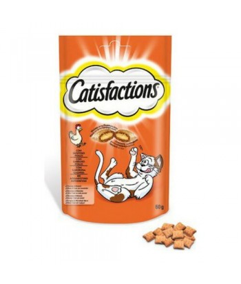 CATISFACTIONS SNACK POLLO 60GR PARA GATOS