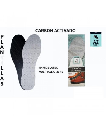 PLANTILLA CARBON MULTITALLA ACTIVO AZMARK