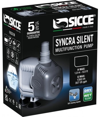 BOMBA ACUARIO SICCE SYNCRA SILENT 1 0 950L/H