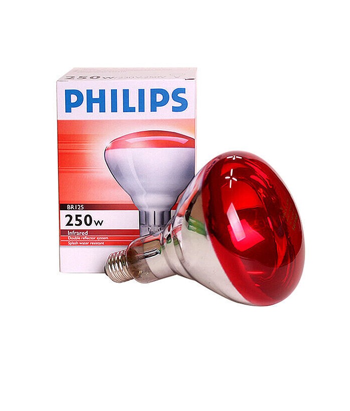 BOMBILLA IR 250W PHILIPS BR125 E27