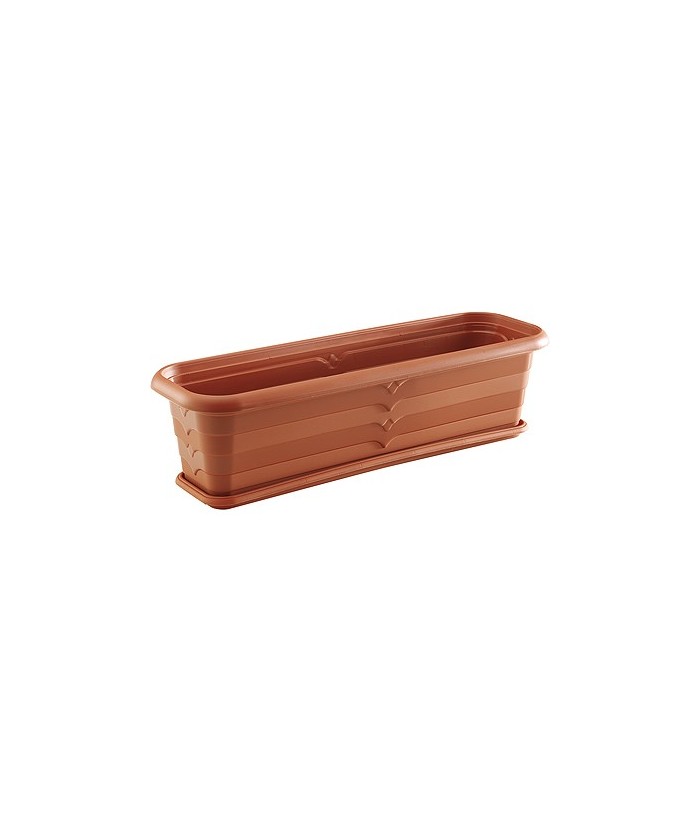 JARDINERA PLASTICO 59CM   PLATO HEGA NIAGARA