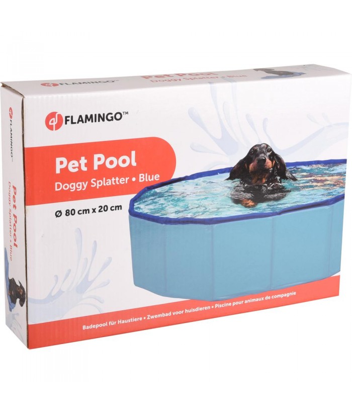 PISCINA PERROS 160x30CM FLAMINGO 520348