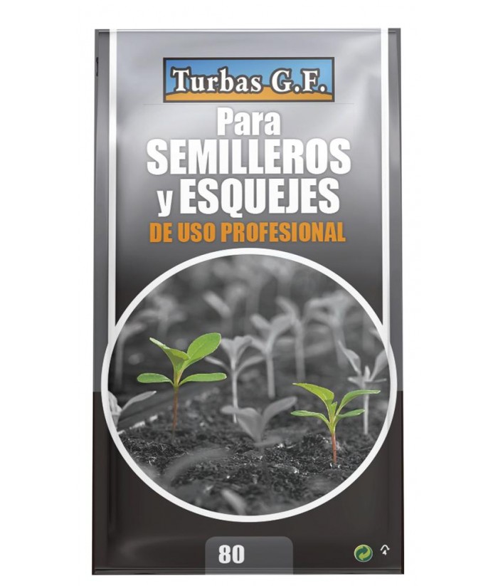 TURBA SEMILLEROS Y ESQUEJES 80L GF