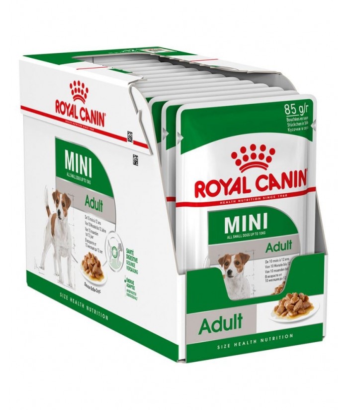 ROYAL CANIN MINI ADULT HÚMEDO 12x85GR