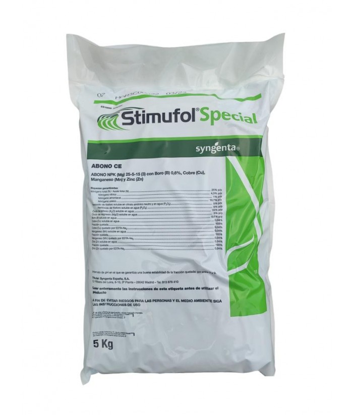 STIMUFOL SPECIAL 5KG FOLIAL SYNGENTA