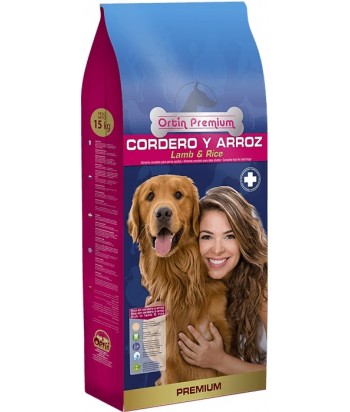 ORTIN PREMIUM CORDERO ARROZ 15KG PERROS