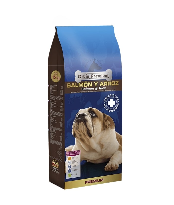 ORTIN PREMIUM SALMON ARROZ 15KG ORTIN PREMIUM SALMON ARROZ 15KG