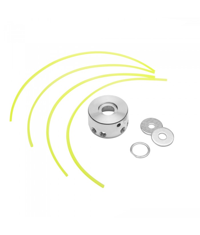 Cabezal Desbrozadora Automático Universal - 2 Hilos, Diámetro 130 Mm, Con 2 Adaptadores M10