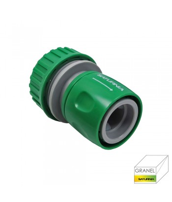 CONECTOR RAPIDO PLASTICO MANGUERA 3/4  SATURNIA